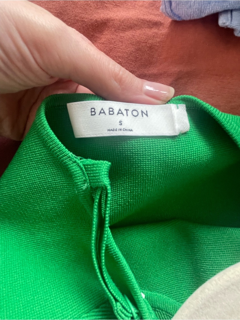 Babaton Lariat Green Bodycon Midi Dress Aritzia - Picture 5 of 5